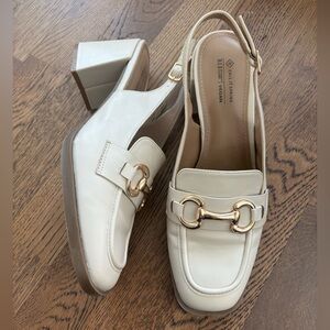 Call It Spring Vegan Leather ‘Linnette’ Loafers, Size 9.